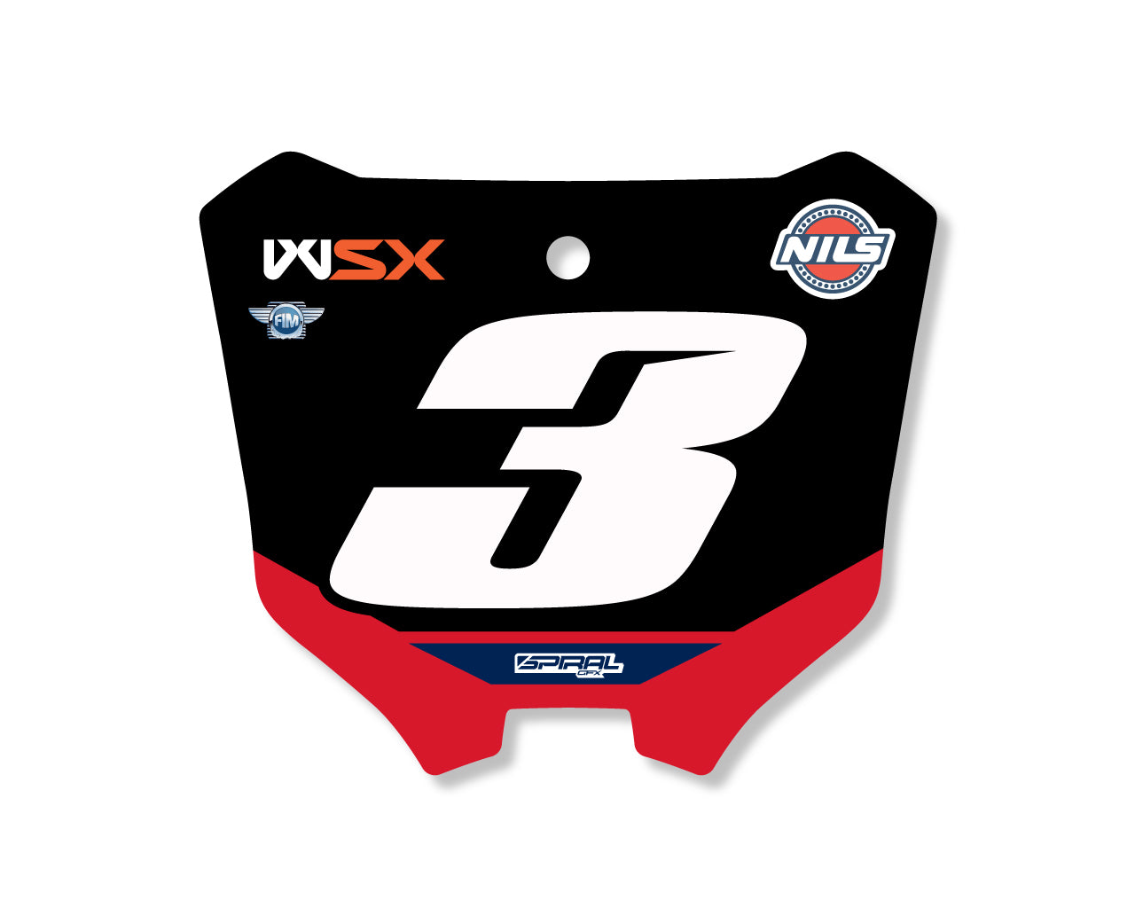 Réplica de matrícula de Blose de 23 pies