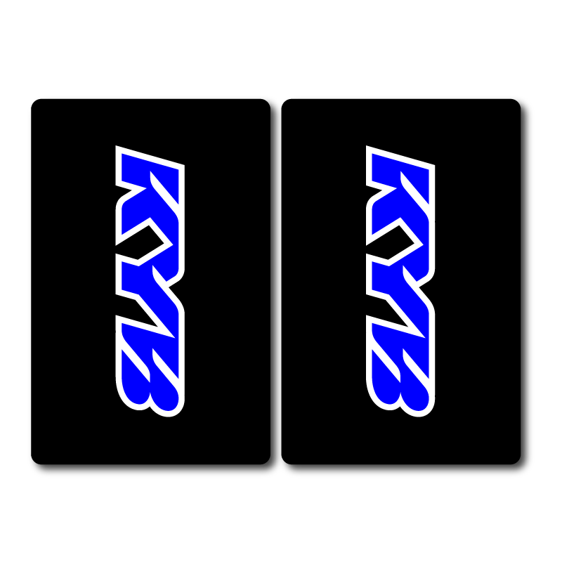 Graphiques de fourche supérieure // KYB // Noir