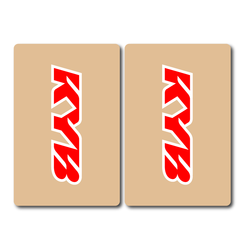 Graphiques de fourche supérieure // KYB // Noir