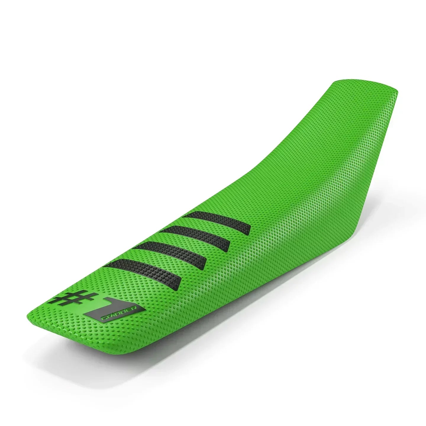 Funda de asiento acanalada - Verde/Negro