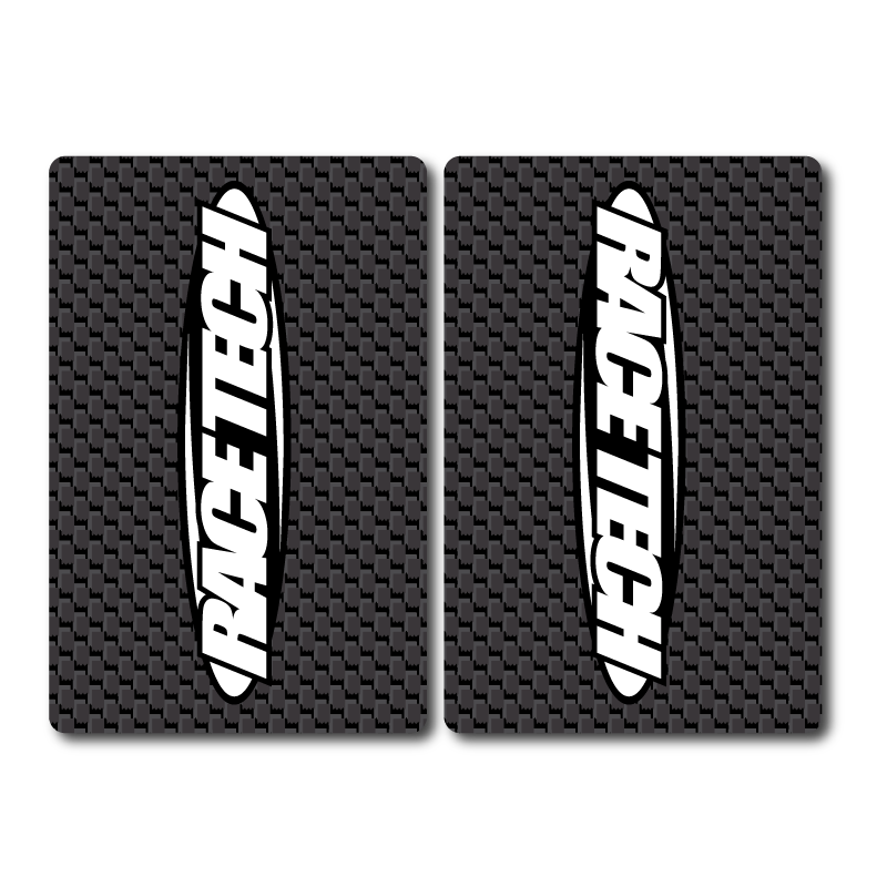 Gráficos de la horquilla superior // RACETECH 2 // Carbono