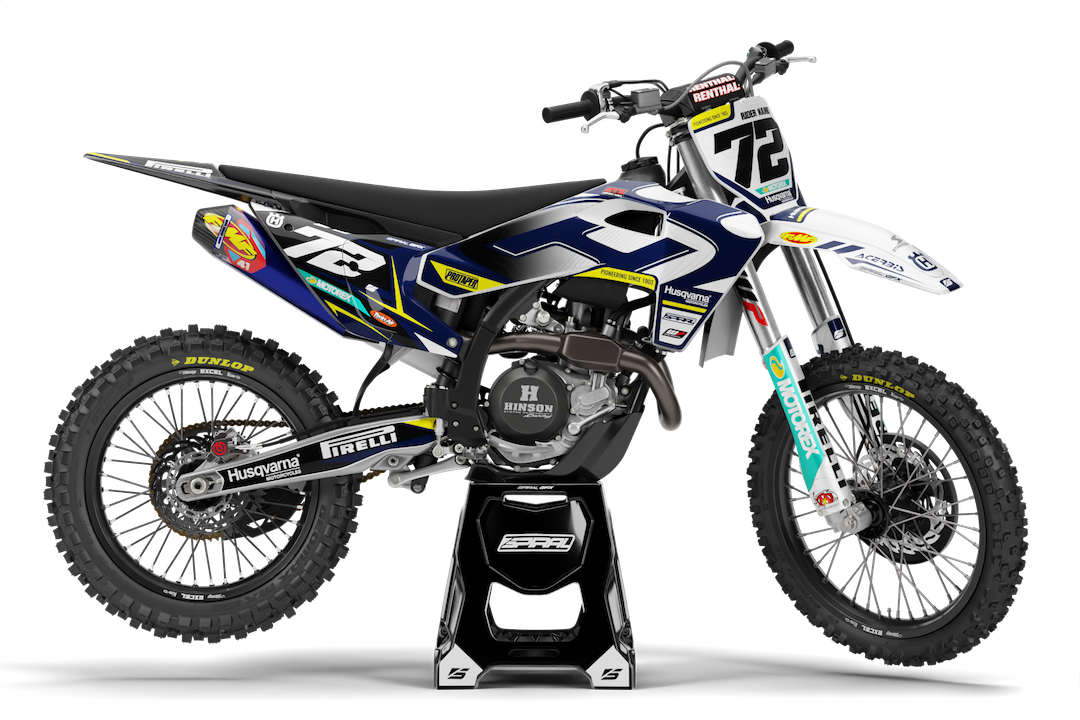 Husqvarna // Beast Black Blue (Todas las motos)