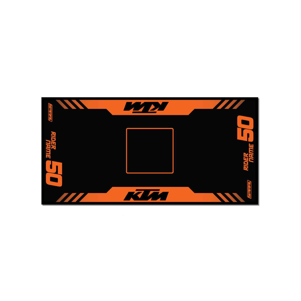 Semi Custom Bike Mat // KTM Podium 1.0