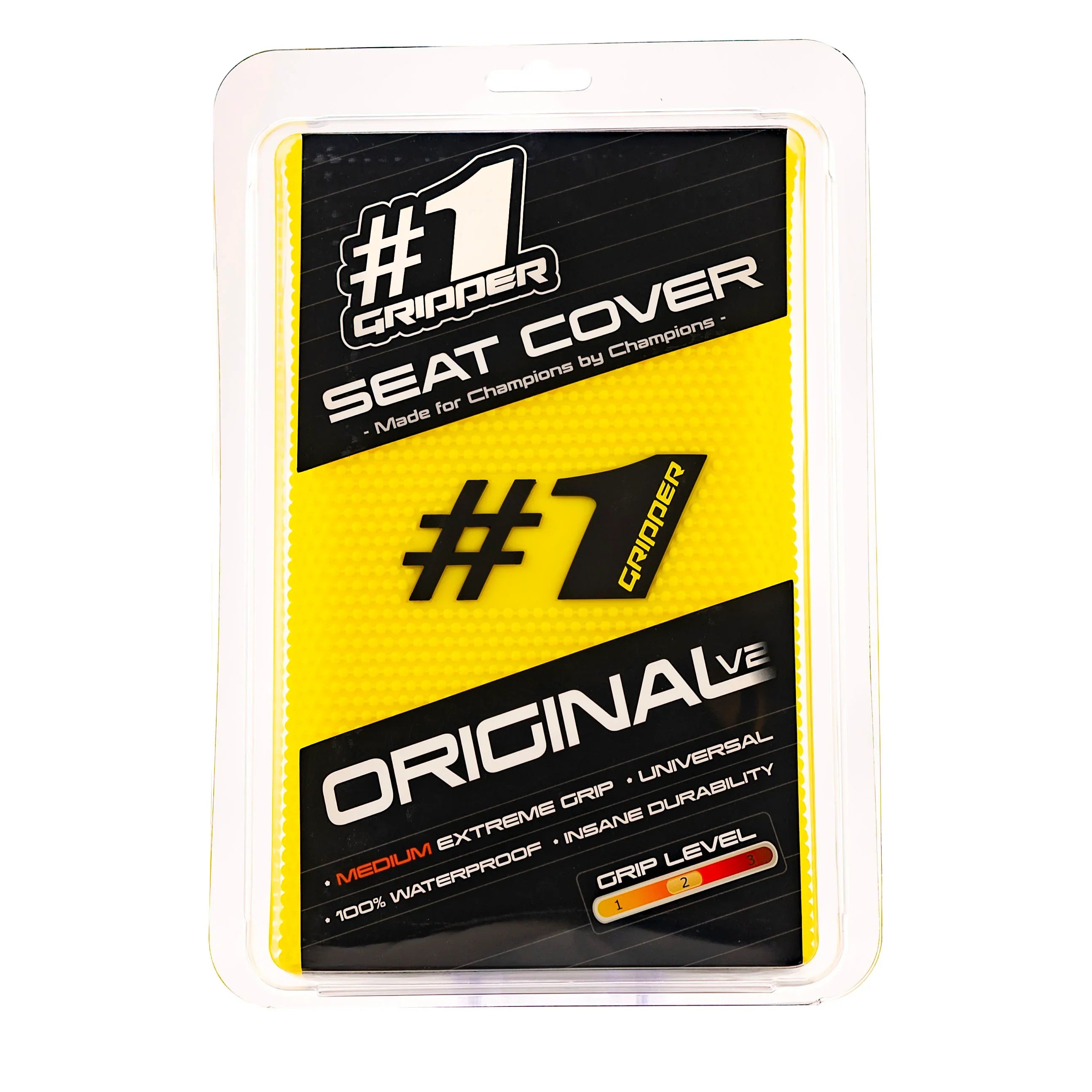 1Gripper ORIGINAL V2 Seat Cover - Yellow
