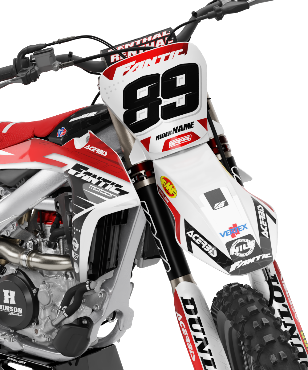 Fantic // Racer Black White (All Bikes)