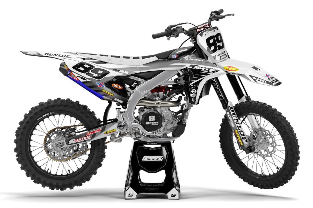 Fantic // Racer Grey White (All Bikes)
