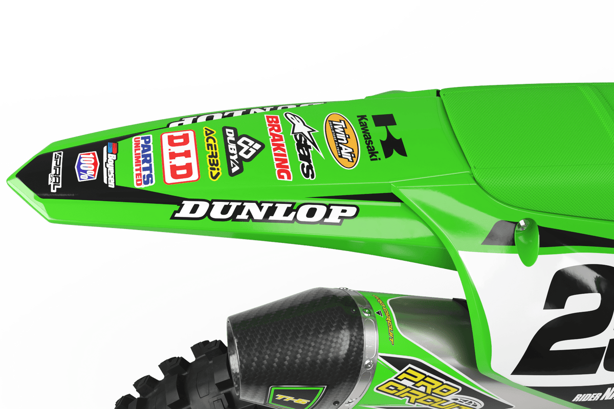 Sticker Mxgp Kawasaki // MXGP Motocross Graphics Kit by SpiralGFX